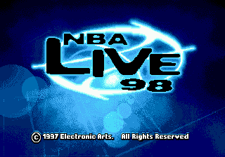 NBA Live 98 (USA) Title Screen